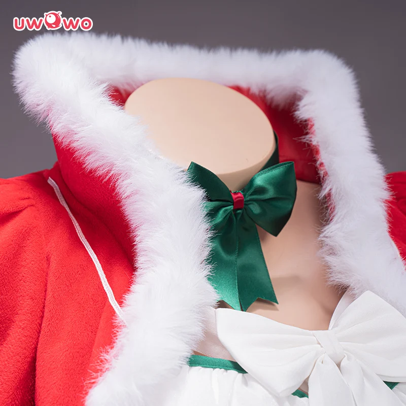 INSTOCK Uwowo Game Re:Zero Lost in Memories Rem Christmas Ver. Cosplay Costume - Image 6