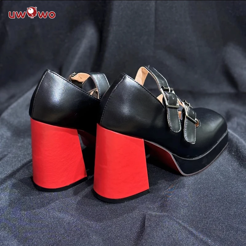 Uwowo Game Zenless Zone Zero/ZZZ Ellen Joe Maid Cosplay Shoes - Image 5