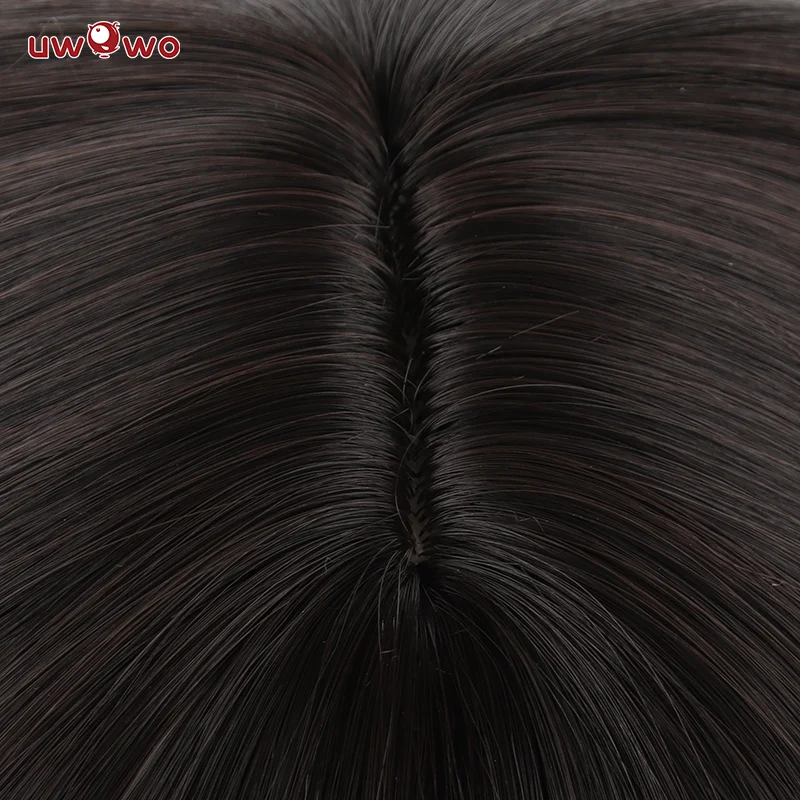 【In Stock】Uwowo Game Zenless Zone Zero/ZZZ Ellen Joe Maid Cosplay Wig Sort Black Hair - Image 6