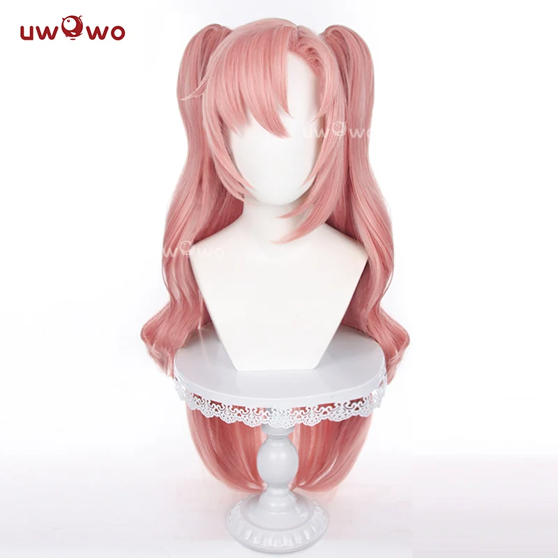 Uwowo Game Zenless Zone Zero/ZZZ Nicole Demara Cosplay Wig Long Pink Hair - Image 2