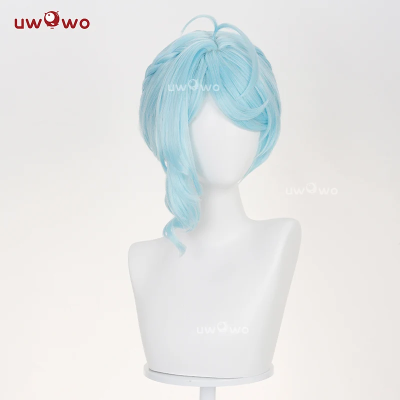 Uwowo Game Zenless Zone Zero/ZZZ Seed Cosplay Wig Long Blue Hair - Image 3