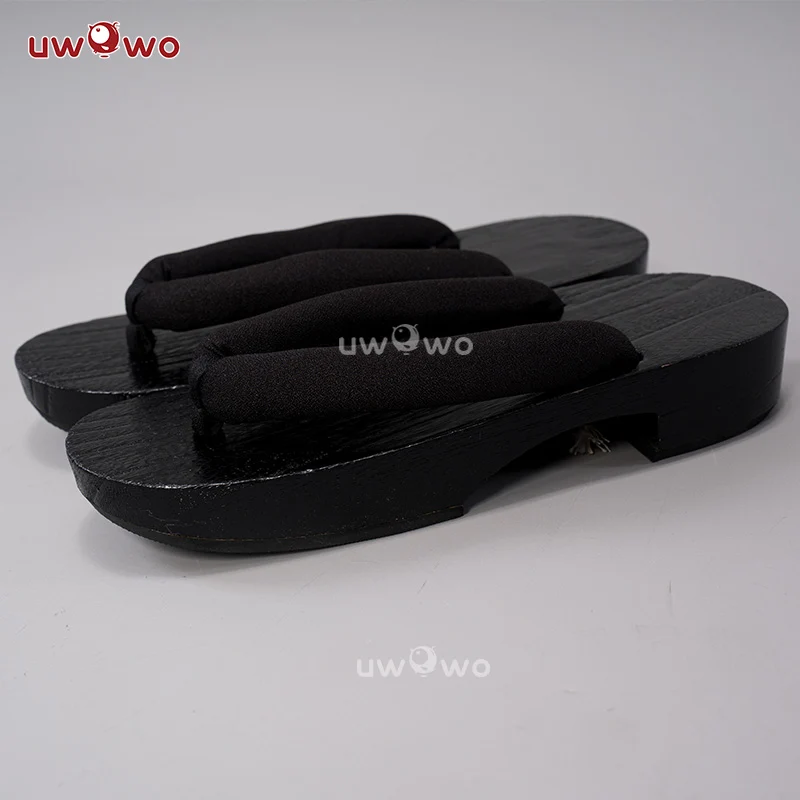 Uwowo Genshin Impact Fanart Kuki Shinobu Maid Cosplay Shoes Clogs - Image 3