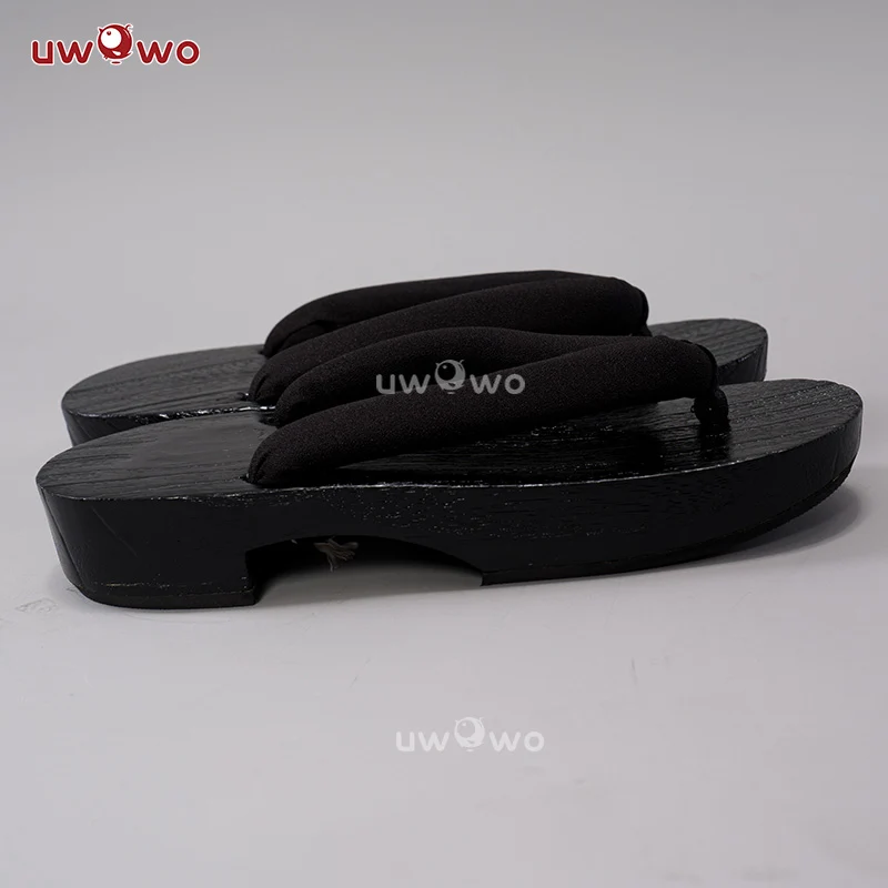 Uwowo Genshin Impact Fanart Kuki Shinobu Maid Cosplay Shoes Clogs - Image 4
