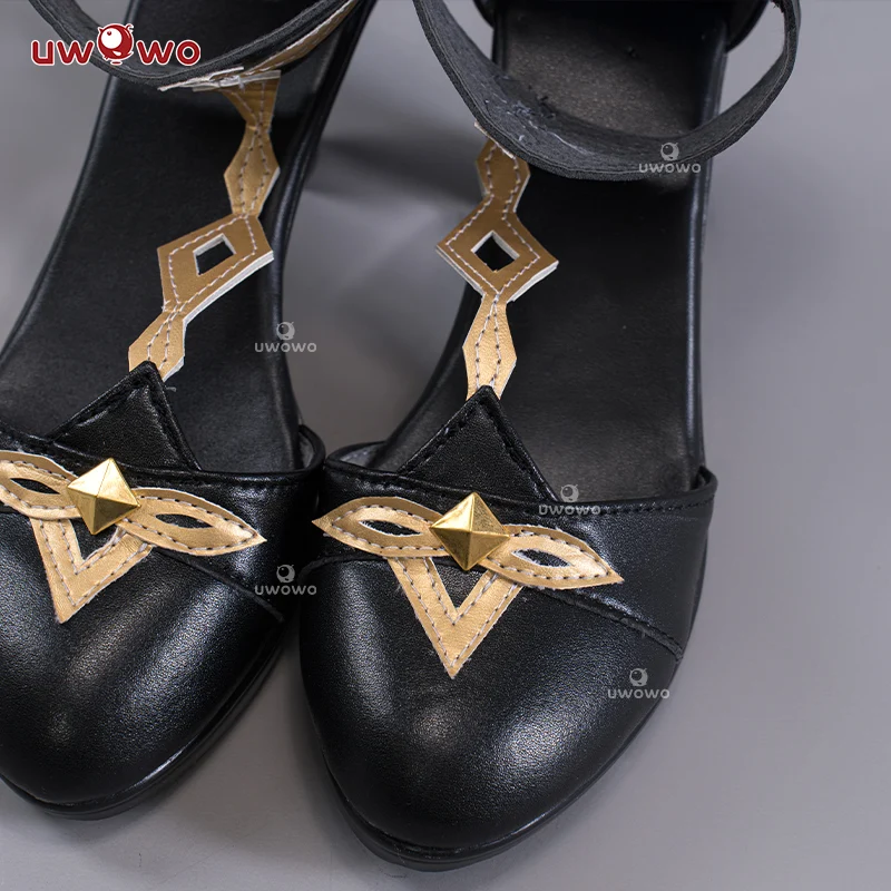Uwowo Genshin Impact Ganyu Twilight Blossom New Outfits Lantern Rite Cosplay Shoes - Image 6