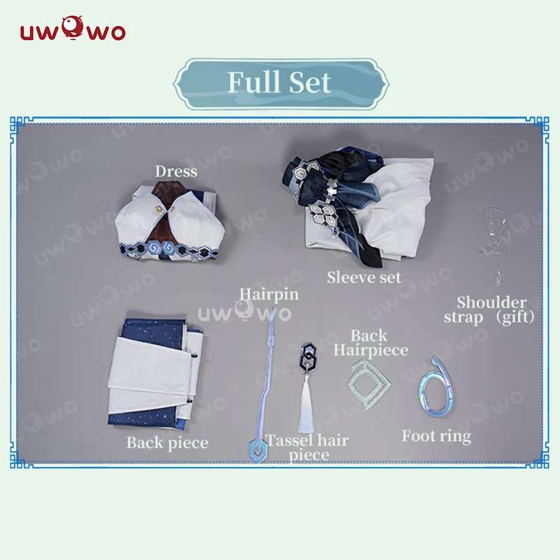 【Clearance】[Last Batch]Uwowo Genshin Impact Guizhong Gui Zhong Liyue Gods Cosplay Costume - Image 4