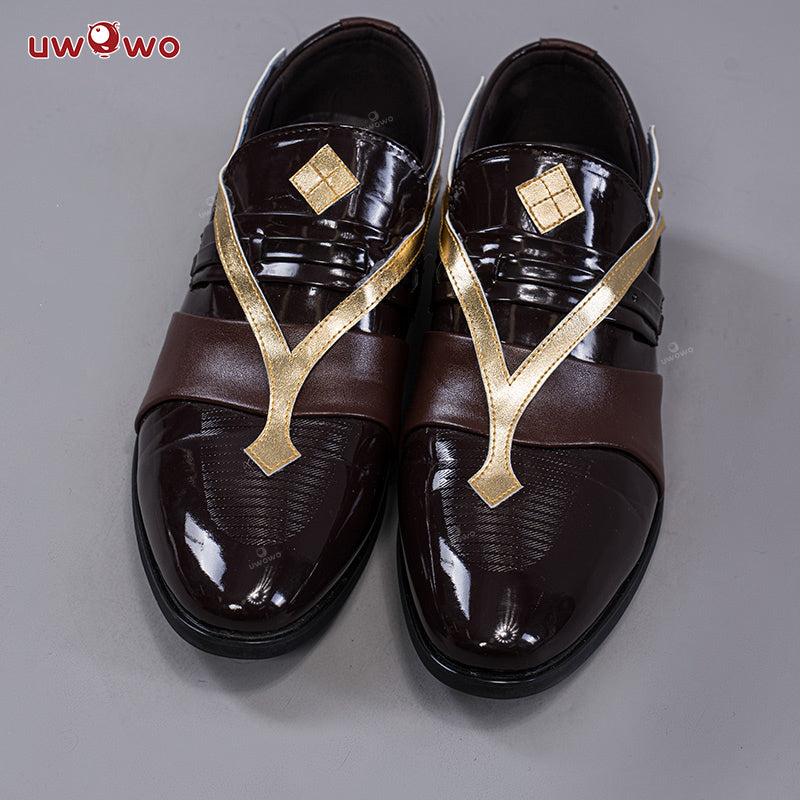 Uwowo Genshin Impact Kamisato Ayato Male Cosplay Costume Shoes - Image 2