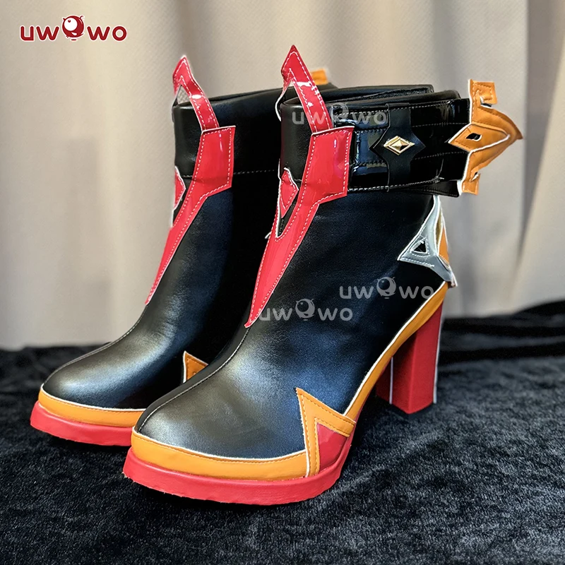 Uwowo Genshin Impact Mavuika Pyro Archon Natlan Cosplay Shoes - Image 2