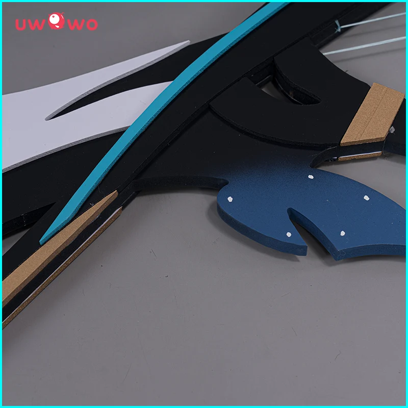 【In Stock】Uwowo Genshin Impact Weapons Yelan Weapon Aqua Simulacra Bow Arrow Yelan Props - Image 2