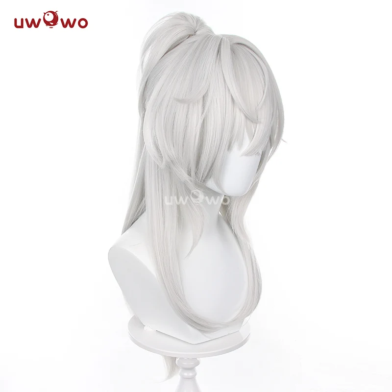 Uwowo Honkai: Star Rail Jingyuan Cosplay Wig Jing Yuan Long Hair - Image 3