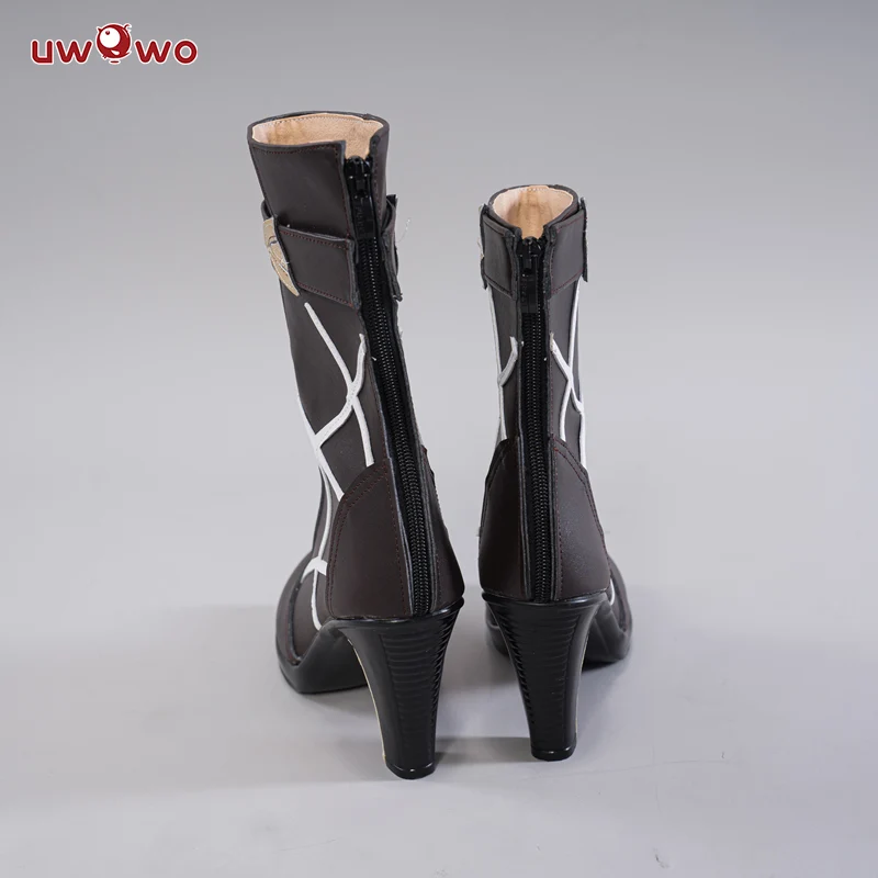 Uwowo Honkai Star Rail Kafka Stellaron Hunters HSR Nihility Cosplay Shoes Boots - Image 3