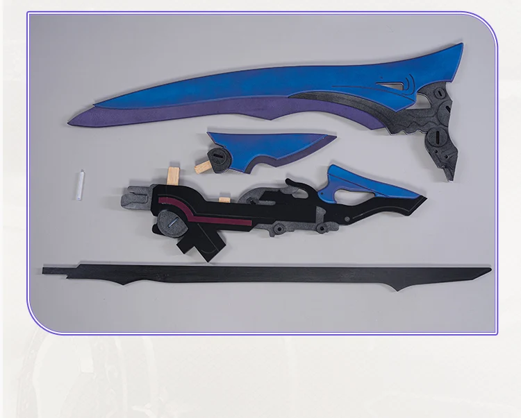 Uwowo Honkai Star Rail Props Seele Belobog Wildfire Butterfly HSR Cosplay Weapon - Image 6