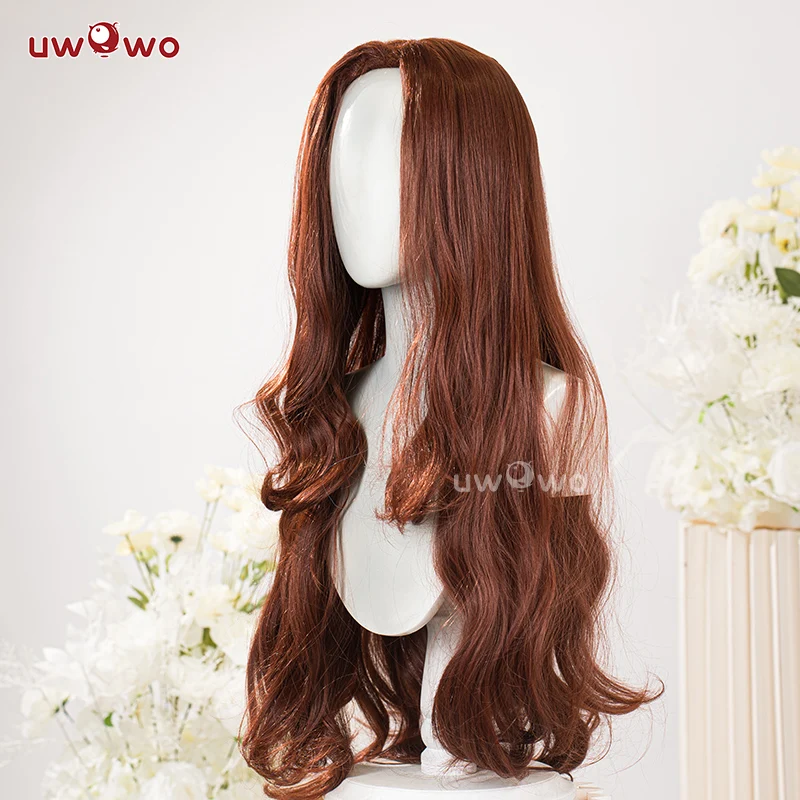 Uwowo Clawdeen Wolf Cosplay Wig Long Brown Hair - Image 3