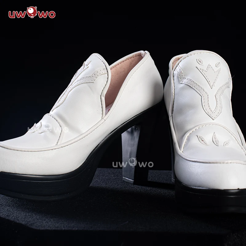 Uwowo NieR:Automata 2B Catgirl Namjatown Collab White Cosplay Shoes - Image 2