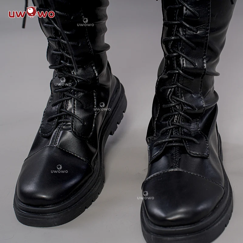 Uwowo Rascal Collab V singer Devil Wings Gothic Cosplay Shoes Boots - Image 3