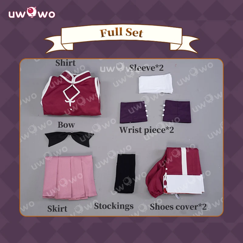 Uwowo Collab Series: Up to 4XL Anime Puella Magi Madoka Kyouko Sakura Cosplay Costume - Image 5