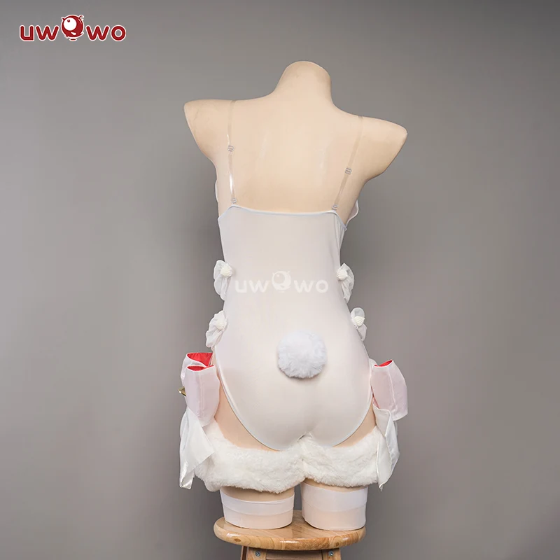[Last Batch] 【In Stock】Uwowo V Singer SweetSweets Series White Christmas Cosplay Costume - Image 6