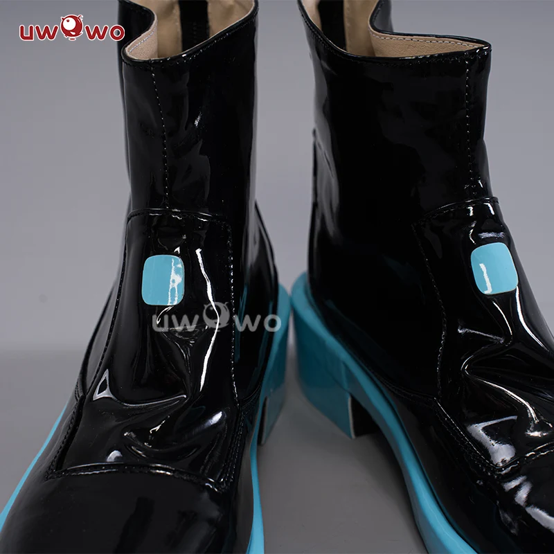 Uwowo Vocal V Singer Costume Classic Original Cosplay Shoes Boots - Image 2