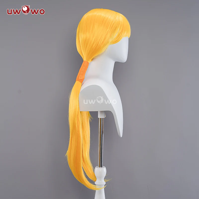 Uwowo Stella Cosplay Wig Princess Yellow Long Hair - Image 2