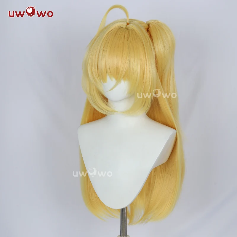 Uwowo Zenless Zone Zero/ZZZ Cissia Thiren Snake Cosplay Wig Long Yellow Hair - Image 2
