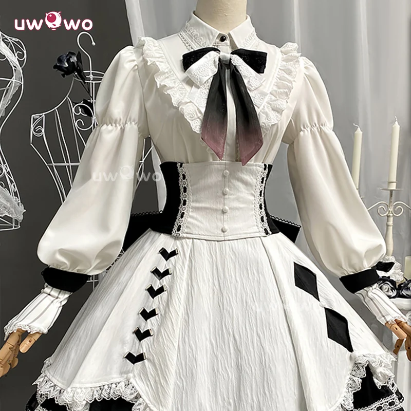 Uwowo Collab Series: Project Sekaii Yoisakii Kanadee mizuu5 Maid Cosplay Costume - Image 3